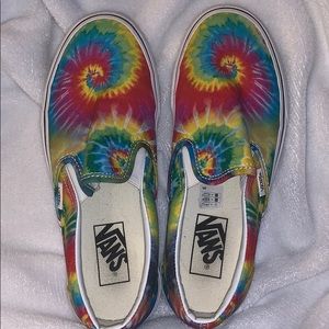 Tie dye vans